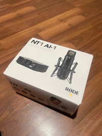 Rode NT1 AI-1 Complete Studio Kit With Audio Interface 