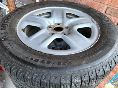 Three very new Michelin winter tires on RIMs. Tread depth 8-10/32. Asking $450 for all three. $175 i...