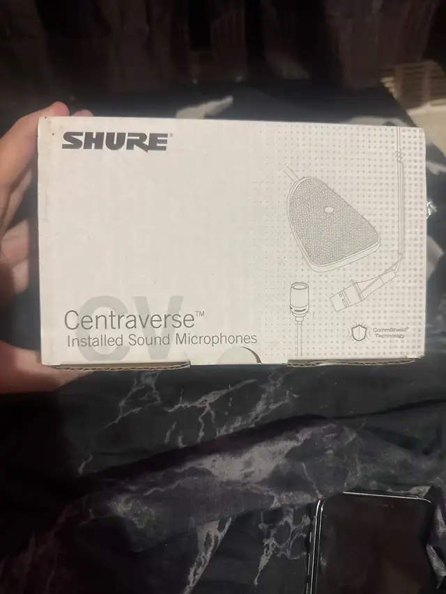 shure centraverse installed sound microphone  in Pro Audio & Recording Equipment in Mississauga / Peel Region - Image 2