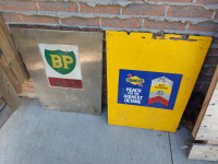 VINTAGE BP GAS PUMP DOOR