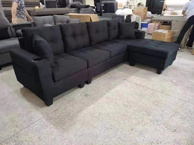 Cozy stylish 3 seater and 4 seater sectional sofa couch availabl in Couches & Futons in Cambridge - Image 2