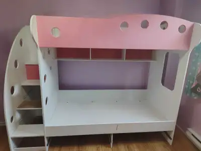 kids princess bunk bed, View more