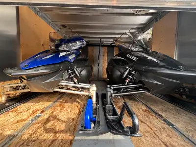 2 sleds for sale, 2008 Apex LTX with 18075km’s, $4500 and 2007 Apex GT with 17759km’s $4300. Both ha...