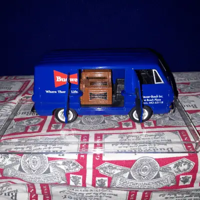 This item is a RARE Budweiser 1964 Dodge delivery van 1:24 Diecast. This item is from the 1980's and...