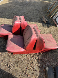 Old boat seats