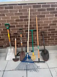Set of Assorted Garden Tools