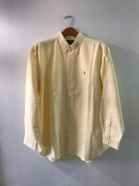 Vintage Olympic Polo Ralph Lauren Long Sleeve Blake Dress Shirt