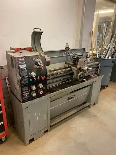 King Canada – 14” x 40” Gearhead Metal Lathe - KC-1440ML-2, View more