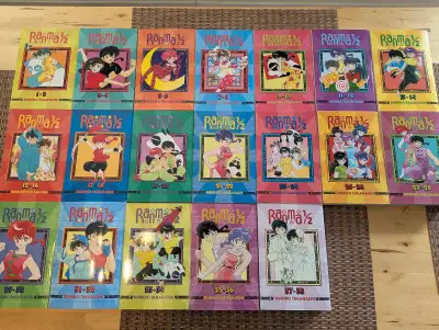 Ranma 1/2 English Manga Vol 1-38 Rumiko Takahashi, View more