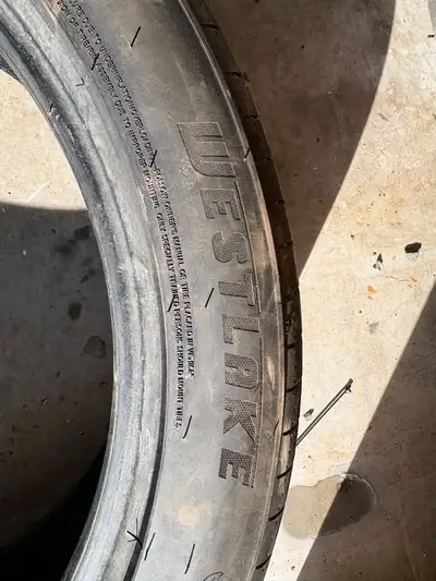 4 barely used Westlake 245/45/ZR20. tires