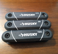 Husky Folding Hex Key Set (3-Piece).