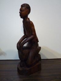 Sculpture en bois   NOUVEAU PRIX $ 25.00