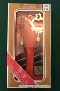 Vintage Johnnie Walker Bar Set Accessoires de Bar