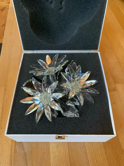 SWAROVSKI CRYSTAL FLOWER ARRANGEMENT, View more