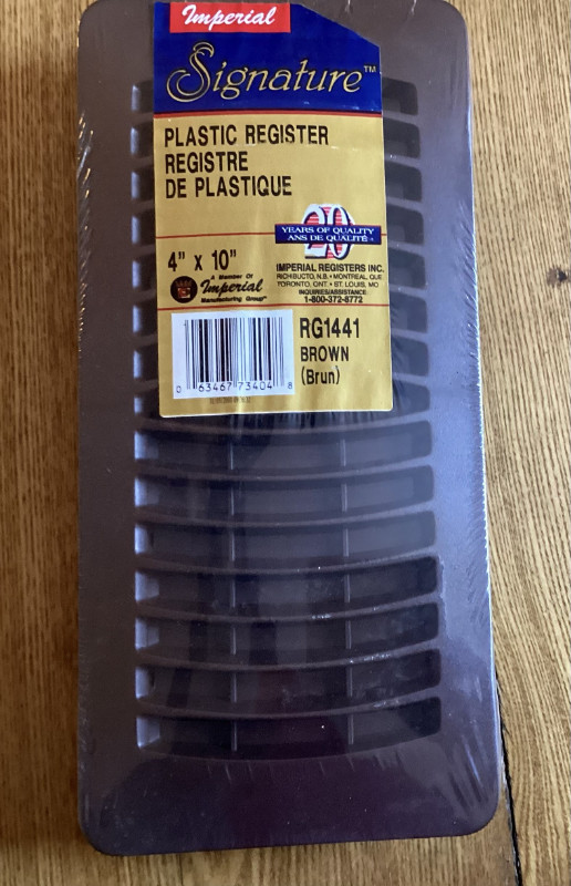 19 NEW IMPERIAL SIGNATURE PLASTIC REGISTERS- $5.00 EACH OR 3 FOR in Other in Moncton