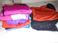 Women's size XL jacket/tops/skirt. 14 pieces for $10