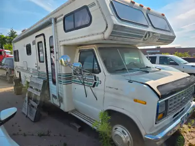 Jayco motorhome for sale, as is where is, no warranty. I'm not sure what year it is. There is no tra...