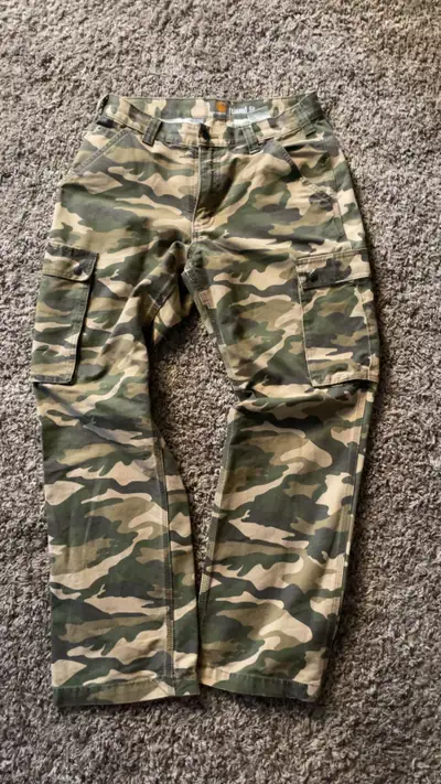 Carhartt camo cargo pants, View more