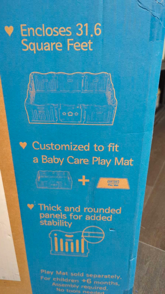 Baby Care Baby Play Pen in Playpens, Swings & Saucers in City of Toronto - Image 4