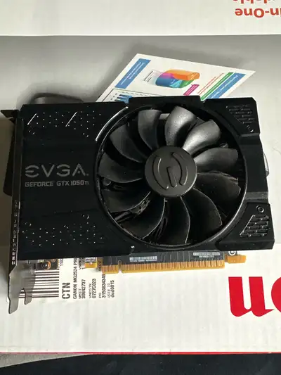 Selling my GTX1050ti. Works amazing still. Last tried a bunch of games, new call of duty, Fortnite,...