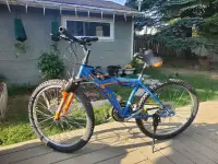 24" 7 speed, 3 ranges (21) youth BMX bicycle for sale