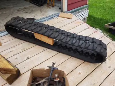 NEW never used Rubber Tracks that fit many machines like mini excavators, or use them to convert a l...