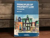 Principles of property law 5 ed