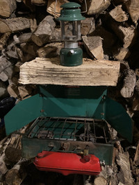 Colman stove and lantern