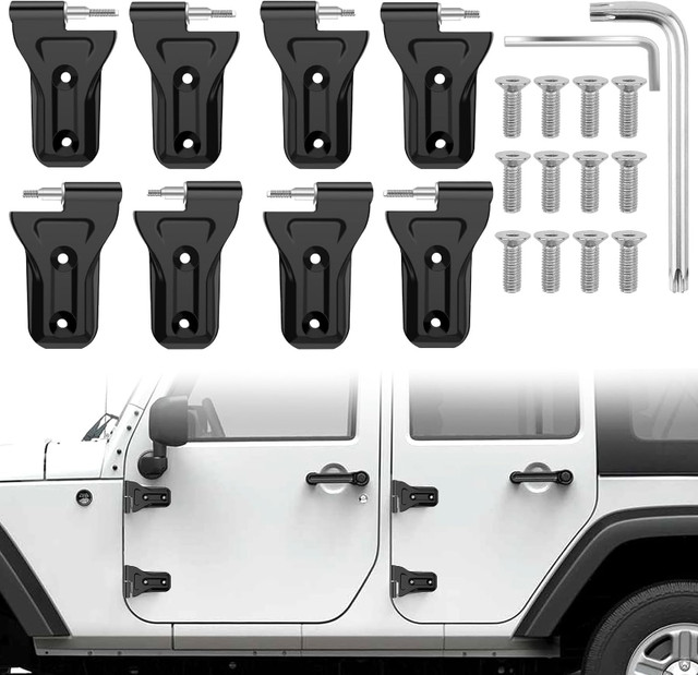 New Door Hinges for Jeep Wrangler JL 2018 2019 2020 2021 in Other Parts & Accessories in Edmonton