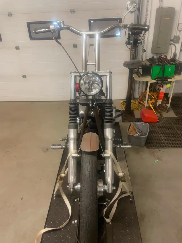 Harley Hardtail Project in Street, Cruisers & Choppers in Red Deer - Image 8
