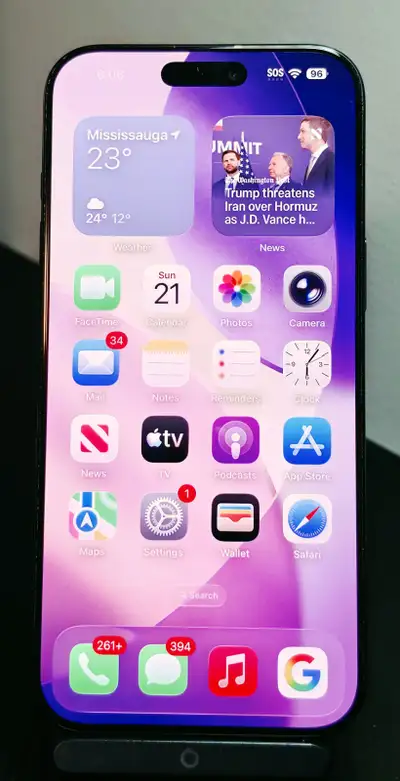 iPhone 16 Pro Max 256GB - Black Titanium - 100% Battery Health, View more