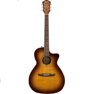 Fender FA-345 Acoustic Electric Guitar - 3 Colour Tea Burst, View more