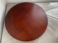 Table top circle serving board