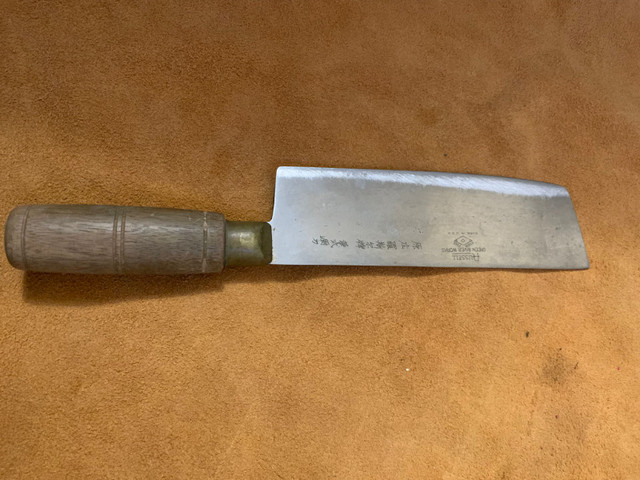 Vintage Russell Green River Works meat cleaver in Arts & Collectibles in Hamilton - Image 2