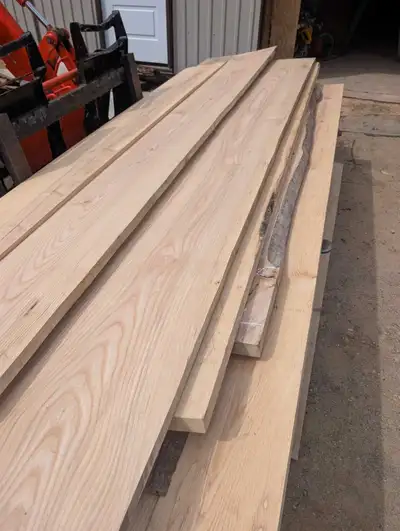 Premium kiln-dried ash hardwood lumber available in a variety of sizes, widths, and lengths. Beautif...
