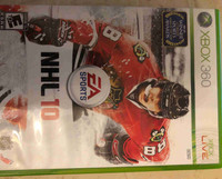 XBox 360 NHL 10 video game