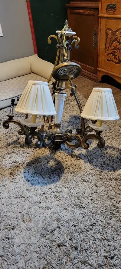 Antique style chandelier, View more