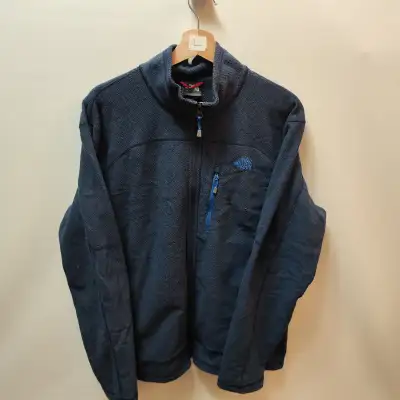 The North Face Zip Up Sweater Fleece Indigo Blue 【 MENS LARGE 】, View more