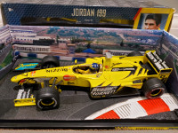 1:18 Diecast Hot Wheels Racing F1 Jordan 199 Damon Hill #7