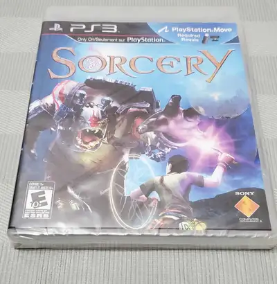 New sealed PS3 move Sorcery video game, View more