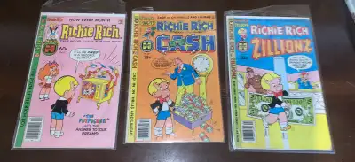 X12 Vintage comics Richie Rich Dennis the Menace Little Lulu , View more