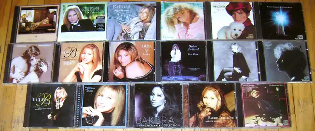 Barbara Streisand CD Collection (17 CDs)
