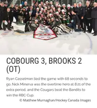 2017 RBC Cup - Cobourg Cougars / Brooks Bandits 