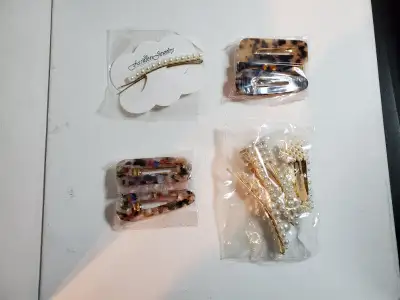 Hair barrettes set 10 pcs / ensemble de barrettes pour cheveux, View more