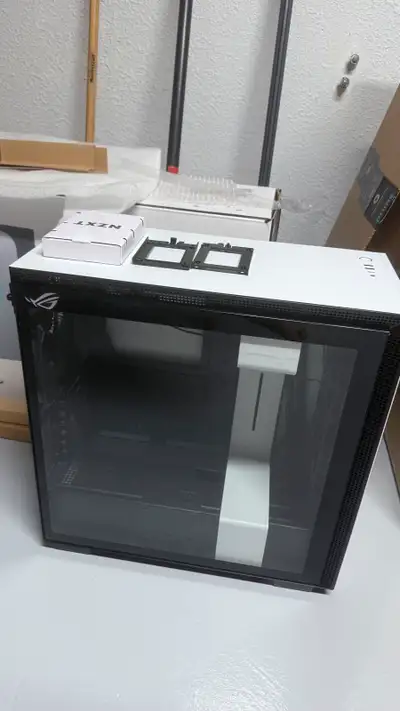 Comes with 4 pre-installed fans, 2 RGB strips already routed and wired, and a smart hub that control...