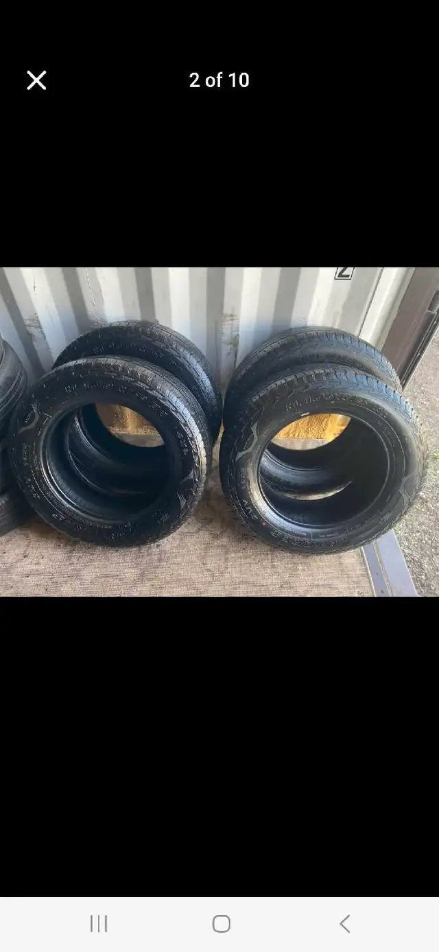 Set of 4 MAJORISall season tires (235 65 17)Like new in Tires & Rims in Oakville / Halton Region - Image 2