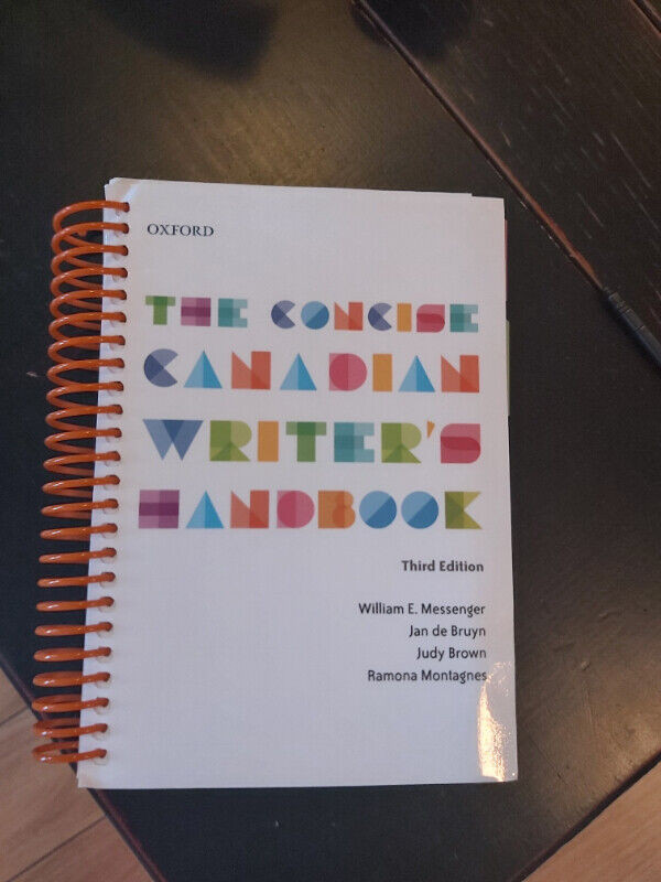 The Concise Canadian Writer's Handbook in Textbooks in Bedford - Image 3