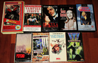 VHS TAPES :: HORROR & THRILLERS #14