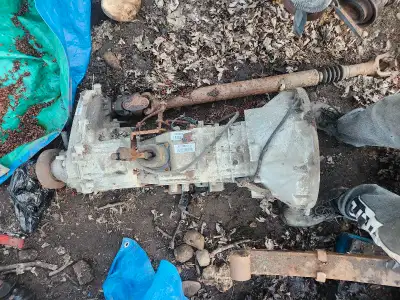 Selling a used manual transmission. It's a bit dusty from sitting, but in good working order. Perfec...
