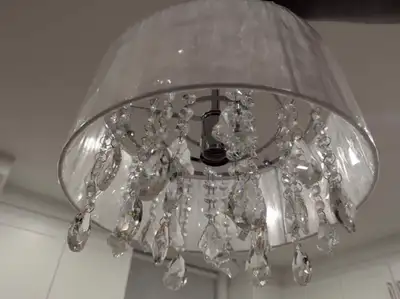 Crystal Chandelier Ceiling Light - Open box, View more